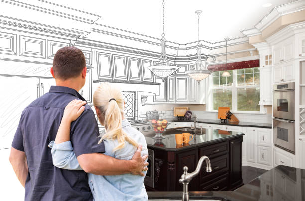 Professional Open Concept Kitchen technician working in South Haven, MN